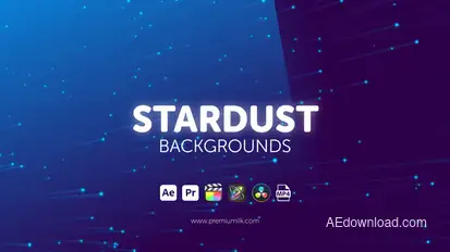 Stardust Backgrounds Elements template preview