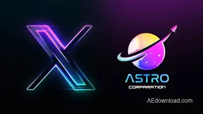 Starglow Cinematic Logo Reveal Logo Stings template preview