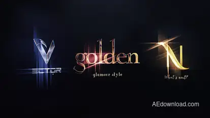 Light Streaks Logo Intro Reveal Logo Stings template preview