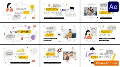 StartUp Explainer for After Effects Openers template preview