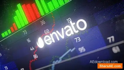 Stock Market Logo Openers template preview