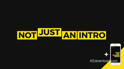 Stomp Titles template preview