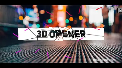 Stomp 3D Opener Openers template preview