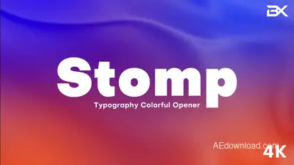Stomp Colorful Opener Openers template preview