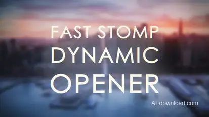 Stomp Intro Openers template preview