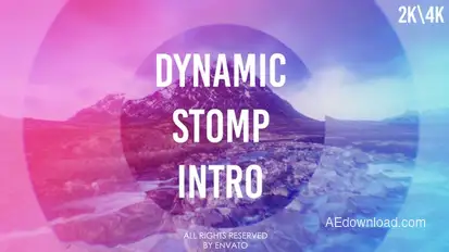 Stomp Intro Openers template preview