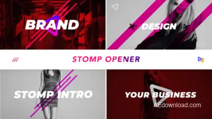 Stomp Intro Openers template preview