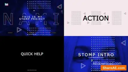 Stomp Intro Openers template preview