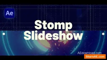 Stomp Intro Slideshow Openers template preview