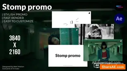 Stomp Promo Openers template preview