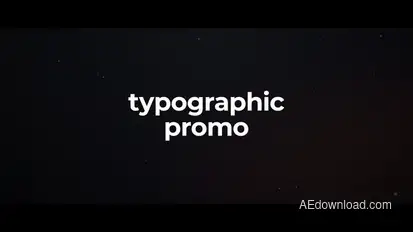 Stomp Typography Titles template preview