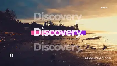 Stomp Typography Opener / Montage Reel / Travel Commercial / Dynamic Slideshow / Event Promo Openers template preview