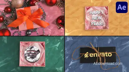 Stop Motion Greetings for After Effects Elements template preview