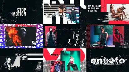 Stop Motion Opener Openers template preview