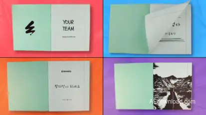 Stopmotion Logo for After Effects Logo Stings template preview