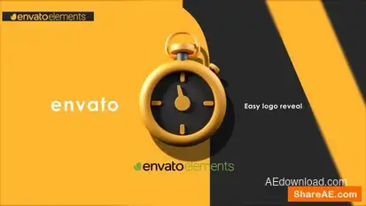 Stopwatch Logo Logo Stings template preview