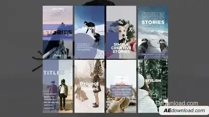 Videohive Story Titles Titles template preview