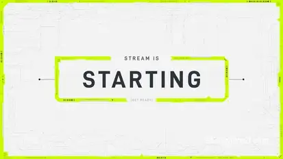 Streaming Pack 2 broadcast-packages template preview