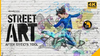 Street Art Tool Kit Elements template preview