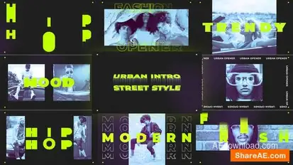 Street Style - Urban Fast Intro Openers template preview