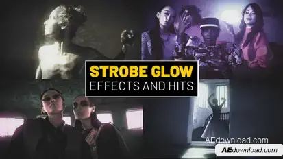 Strobe Glow Effects And Hits | After Effects Elements template preview
