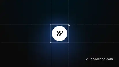 Studio Brand Logo Logo Stings template preview