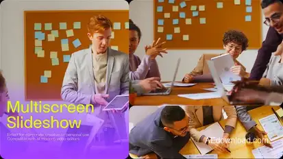 StudioVibe Multiscreen Intro 4K broadcast-packages template preview