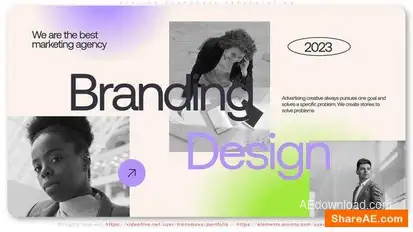 Stylish Corporate Presentation Openers template preview