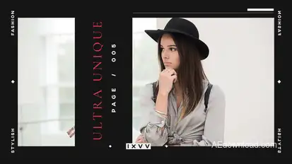 Stylish Fashion Opener broadcast-packages template preview