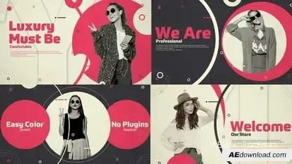 Stylish Fashion Promo Openers template preview