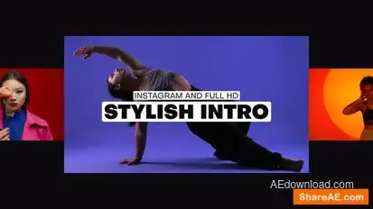 Stylish Intro Openers template preview