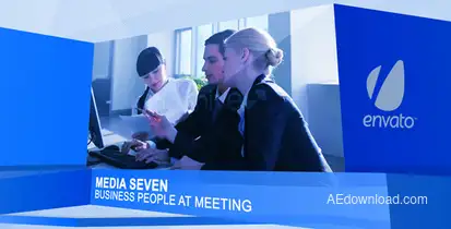 Stylish Line Slideshow Video Displays template preview