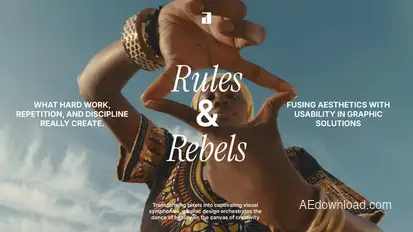 Stylish Minimalistic Titles Titles template preview