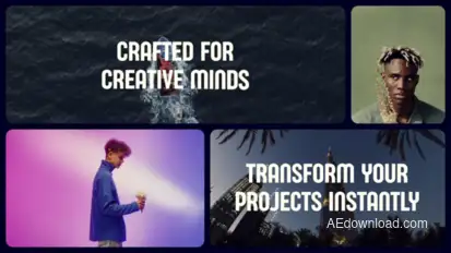 Stylish Modern Multiscreen Slideshow Openers template preview