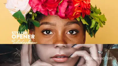 Stylish Opener I Slideshow Video Displays template preview