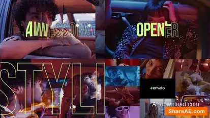 Stylish Promo Openers template preview