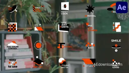 Stylish Titles for After Effects Titles template preview