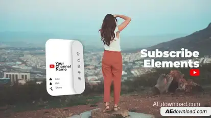 Subscribe Elements Elements template preview