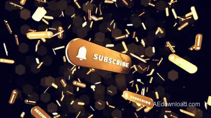 Subscribe Logo Video Displays template preview