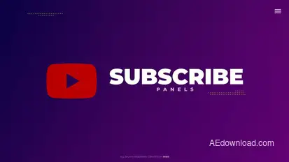 Subscribe Panels Titles template preview