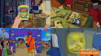 Summer Fest Intro Openers template preview