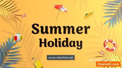 Summer Holiday Openers template preview