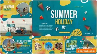 Summer Holiday V2 Openers template preview