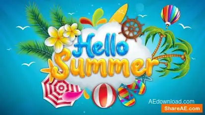 Summer Intro Openers template preview