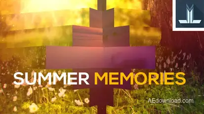 Summer Memories - Fast Opener Video Displays template preview