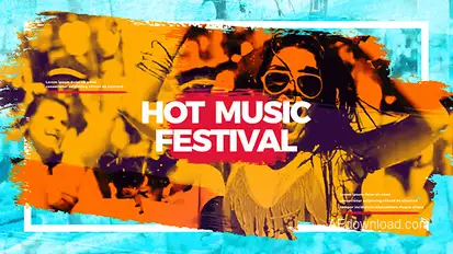 Summer Music Festival / Dance Event Promo / Pool Party Invitation / EDM Night Club Openers template preview