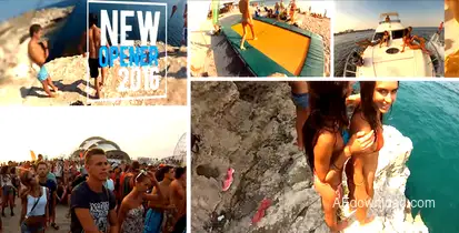 Summer Opener Video Displays template preview