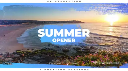 Summer Opener Openers template preview