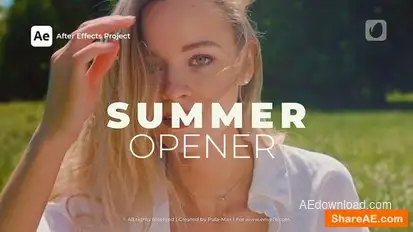 Summer Opener Openers template preview