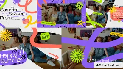 Summer Promo Openers template preview